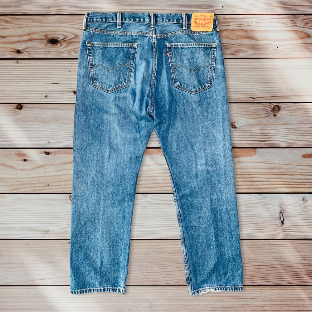 K1 Levi's 505 men's jeans 38 x 30 straight leg worn in